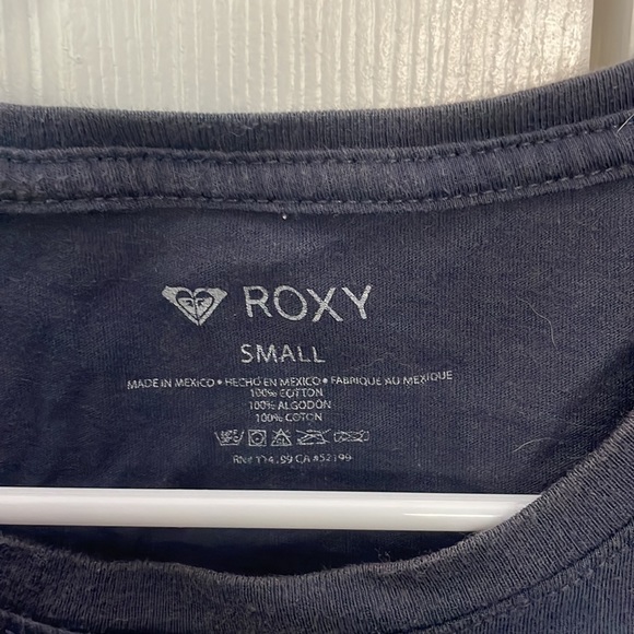 Roxy dark blue tshirt - Picture 3 of 4